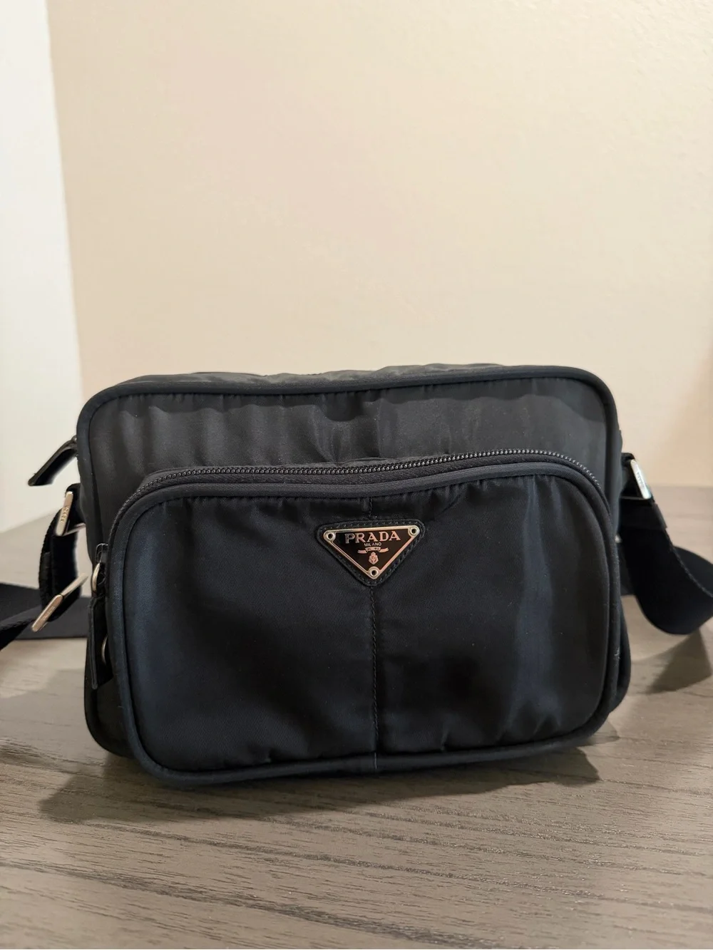 PRADA Black Small Crossbody Bag